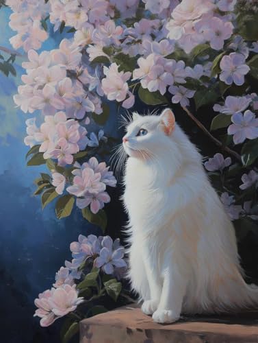 JUYIYUANFUZH Stickset Erwachsene Kreuzstich Stickpackungen Bilder 11CT Faule Katze Unter Dem Baum F Kreuzstich Set FüR AnfäNger Basteln Erwachsene40×50Cm JUYIYUANFUZH Stickset Erwachsene Kreuzstich Stickpackungen Bilder 11CT Faule Katze Unter Dem Baum F Kreuzstich Set FüR AnfäNger Basteln Erwachsene40×50Cm von JUYIYUANFUZH