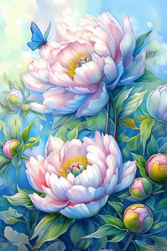 JUYIYUANFUZH Stickset Erwachsene Kreuzstich Stickpackungen Bilder 11CT Frische Blumen A Kreuzstich Set FüR AnfäNger Basteln Erwachsene40×50Cm von JUYIYUANFUZH