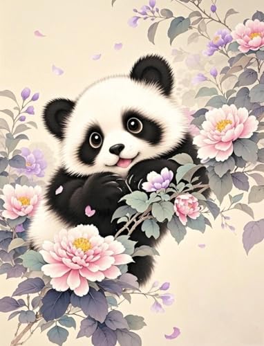 JUYIYUANFUZH Stickset Erwachsene Kreuzstich Stickpackungen Bilder 11CT GroßE Pandas Auf BlüTenzweigen Kreuzstich Set FüR AnfäNger Basteln Erwachsene15,7 × 19,7 Zoll JUYIYUANFUZH Stickset Erwachsene Kreuzstich Stickpackungen Bilder 11CT GroßE Pandas Auf BlüTenzweigen Kreuzstich Set FüR AnfäNger Basteln Erwachsene15,7 × 19,7 Zoll von JUYIYUANFUZH