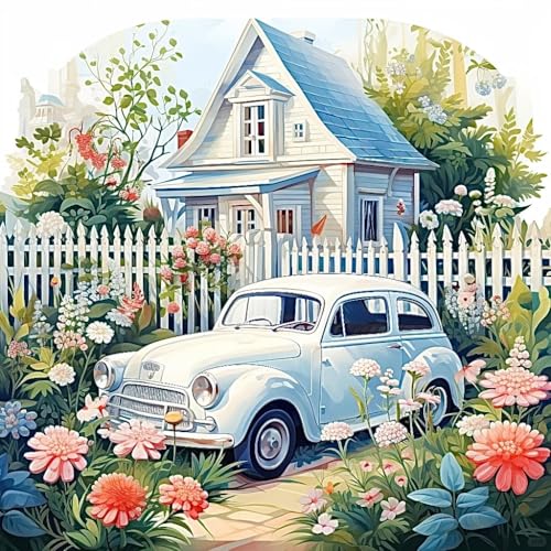 JUYIYUANFUZH Stickset Erwachsene Kreuzstich Stickpackungen Bilder 11CT MäRchenauto 12 Kreuzstich Set FüR AnfäNger Basteln Erwachsene40×50Cm JUYIYUANFUZH Stickset Erwachsene Kreuzstich Stickpackungen Bilder 11CT MäRchenauto 12 Kreuzstich Set FüR AnfäNger Basteln Erwachsene40×50Cm von JUYIYUANFUZH