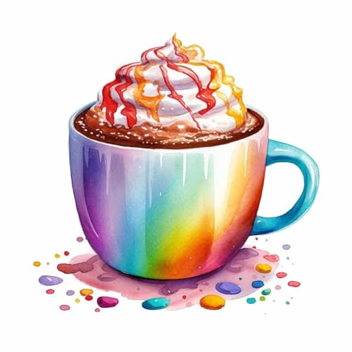 JUYIYUANFUZH Stickset Erwachsene Kreuzstich Stickpackungen Bilder 11CT Regenbogendessert 1 Kreuzstich Set FüR AnfäNger Basteln Erwachsene40×50Cm JUYIYUANFUZH Stickset Erwachsene Kreuzstich Stickpackungen Bilder 11CT Regenbogendessert 1 Kreuzstich Set FüR AnfäNger Basteln Erwachsene40×50Cm von JUYIYUANFUZH