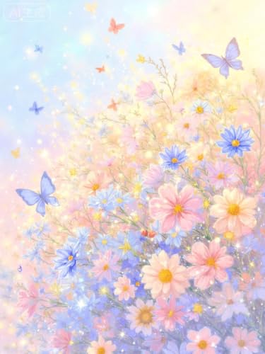 JUYIYUANFUZH Stickset Erwachsene Kreuzstich Stickpackungen Bilder 11CT Romantische Blumen 19 Kreuzstich Set FüR AnfäNger Basteln Erwachsene40×50Cm JUYIYUANFUZH Stickset Erwachsene Kreuzstich Stickpackungen Bilder 11CT Romantische Blumen 19 Kreuzstich Set FüR AnfäNger Basteln Erwachsene40×50Cm von JUYIYUANFUZH