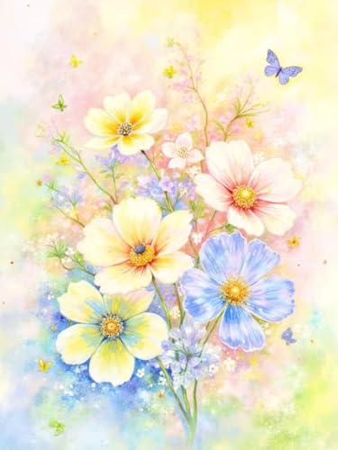 JUYIYUANFUZH Stickset Erwachsene Kreuzstich Stickpackungen Bilder 11CT Romantische Blumen 33 Kreuzstich Set FüR AnfäNger Basteln Erwachsene40×50Cm JUYIYUANFUZH Stickset Erwachsene Kreuzstich Stickpackungen Bilder 11CT Romantische Blumen 33 Kreuzstich Set FüR AnfäNger Basteln Erwachsene40×50Cm von JUYIYUANFUZH
