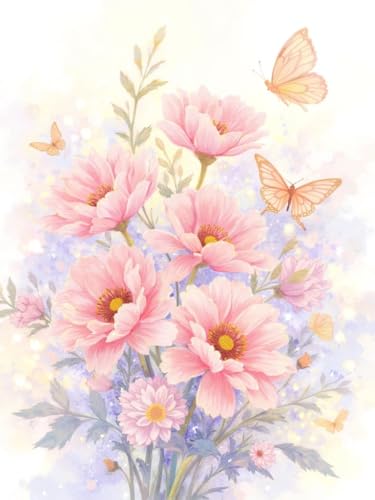 JUYIYUANFUZH Stickset Erwachsene Kreuzstich Stickpackungen Bilder 11CT Romantische Blumen 44 Kreuzstich Set FüR AnfäNger Basteln Erwachsene40×50Cm JUYIYUANFUZH Stickset Erwachsene Kreuzstich Stickpackungen Bilder 11CT Romantische Blumen 44 Kreuzstich Set FüR AnfäNger Basteln Erwachsene40×50Cm von JUYIYUANFUZH
