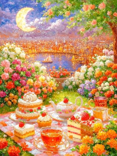 JUYIYUANFUZH Stickset Erwachsene Kreuzstich Stickpackungen Bilder 11CT Romanze Unter Dem Sternenhimmel A Kreuzstich Set FüR AnfäNger Basteln Erwachsene40×50Cm JUYIYUANFUZH Stickset Erwachsene Kreuzstich Stickpackungen Bilder 11CT Romanze Unter Dem Sternenhimmel A Kreuzstich Set FüR AnfäNger Basteln Erwachsene40×50Cm von JUYIYUANFUZH