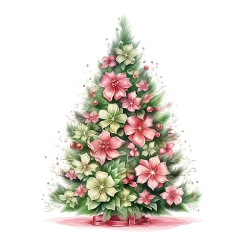 JUYIYUANFUZH Stickset Erwachsene Kreuzstich Stickpackungen Bilder 11CT Rosa Weihnachtsbaum 1 Kreuzstich Set FüR AnfäNger Basteln Erwachsene40×50Cm JUYIYUANFUZH Stickset Erwachsene Kreuzstich Stickpackungen Bilder 11CT Rosa Weihnachtsbaum 1 Kreuzstich Set FüR AnfäNger Basteln Erwachsene40×50Cm von JUYIYUANFUZH