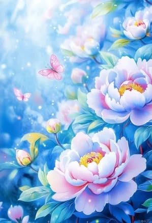 JUYIYUANFUZH Stickset Erwachsene Kreuzstich Stickpackungen Bilder 11CT Schmetterlinge Und Blumen A Kreuzstich Set FüR AnfäNger Basteln Erwachsene40×50Cm JUYIYUANFUZH Stickset Erwachsene Kreuzstich Stickpackungen Bilder 11CT Schmetterlinge Und Blumen A Kreuzstich Set FüR AnfäNger Basteln Erwachsene40×50Cm von JUYIYUANFUZH
