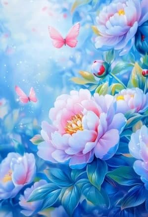 JUYIYUANFUZH Stickset Erwachsene Kreuzstich Stickpackungen Bilder 11CT Schmetterlinge Und Blumen B Kreuzstich Set FüR AnfäNger Basteln Erwachsene40×50Cm JUYIYUANFUZH Stickset Erwachsene Kreuzstich Stickpackungen Bilder 11CT Schmetterlinge Und Blumen B Kreuzstich Set FüR AnfäNger Basteln Erwachsene40×50Cm von JUYIYUANFUZH