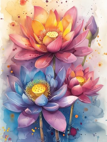 JUYIYUANFUZH Stickset Erwachsene Kreuzstich Stickpackungen Bilder 11CT Sommerlotus In Voller BlüTe 1 Kreuzstich Set FüR AnfäNger Basteln Erwachsene40×50Cm JUYIYUANFUZH Stickset Erwachsene Kreuzstich Stickpackungen Bilder 11CT Sommerlotus In Voller BlüTe 1 Kreuzstich Set FüR AnfäNger Basteln Erwachsene40×50Cm von JUYIYUANFUZH