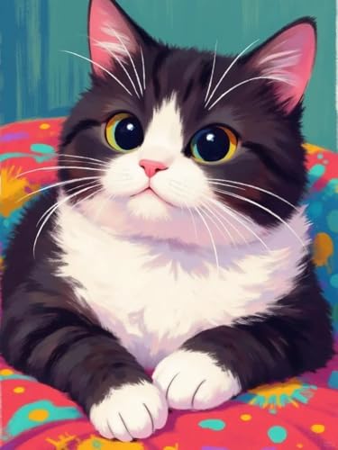 JUYIYUANFUZH Stickset Erwachsene Kreuzstich Stickpackungen Bilder 11CT SüßE Katze A Kreuzstich Set FüR AnfäNger Basteln Erwachsene40×50Cm JUYIYUANFUZH Stickset Erwachsene Kreuzstich Stickpackungen Bilder 11CT SüßE Katze A Kreuzstich Set FüR AnfäNger Basteln Erwachsene40×50Cm von JUYIYUANFUZH
