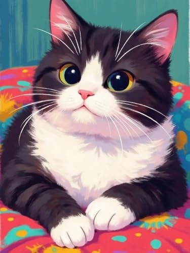 JUYIYUANFUZH Stickset Erwachsene Kreuzstich Stickpackungen Bilder 11CT SüßE Katze D Kreuzstich Set FüR AnfäNger Basteln Erwachsene40×50Cm JUYIYUANFUZH Stickset Erwachsene Kreuzstich Stickpackungen Bilder 11CT SüßE Katze D Kreuzstich Set FüR AnfäNger Basteln Erwachsene40×50Cm von JUYIYUANFUZH