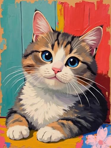 JUYIYUANFUZH Stickset Erwachsene Kreuzstich Stickpackungen Bilder 11CT SüßE Katze D Kreuzstich Set FüR AnfäNger Basteln Erwachsene40×50Cm JUYIYUANFUZH Stickset Erwachsene Kreuzstich Stickpackungen Bilder 11CT SüßE Katze D Kreuzstich Set FüR AnfäNger Basteln Erwachsene40×50Cm von JUYIYUANFUZH