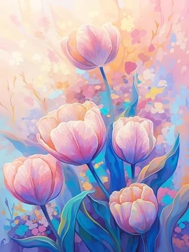 JUYIYUANFUZH Stickset Erwachsene Kreuzstich Stickpackungen Bilder 11CT WunderschöNe BlüHende Tulpen 8 Kreuzstich Set FüR AnfäNger Basteln Erwachsene40×50Cm JUYIYUANFUZH Stickset Erwachsene Kreuzstich Stickpackungen Bilder 11CT WunderschöNe BlüHende Tulpen 8 Kreuzstich Set FüR AnfäNger Basteln Erwachsene40×50Cm von JUYIYUANFUZH
