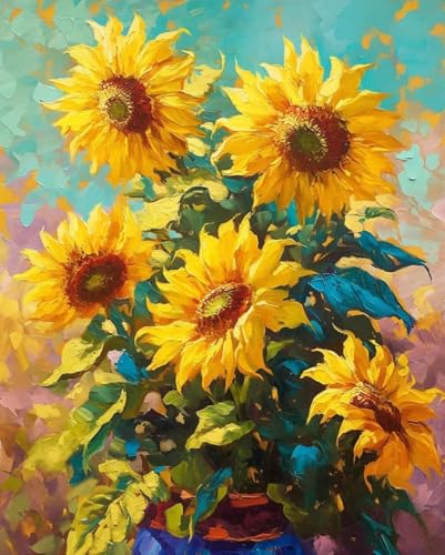 JUYIYUANFUZH Stickset Erwachsene Kreuzstich Stickpackungen Bilder 11CT WunderschöNes SonnenblumenöLgemäLde 5 Kreuzstich Set FüR AnfäNger Basteln Erwachsene40×50Cm JUYIYUANFUZH Stickset Erwachsene Kreuzstich Stickpackungen Bilder 11CT WunderschöNes SonnenblumenöLgemäLde 5 Kreuzstich Set FüR AnfäNger Basteln Erwachsene40×50Cm von JUYIYUANFUZH