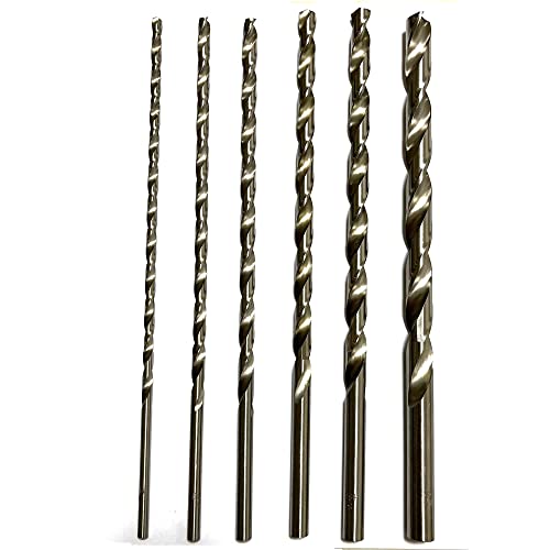 JVJ 6tlg 200mm Länge 4-10mm HSS Bohrer HSS Bohrer Holzbohrer Spiralbohrer zum Bohren Ø 4, 5, 6, 7, 8, 10mm JVJ 6tlg 200mm Länge 4-10mm HSS Bohrer HSS Bohrer Holzbohrer Spiralbohrer zum Bohren Ø 4, 5, 6, 7, 8, 10mm von JVJ