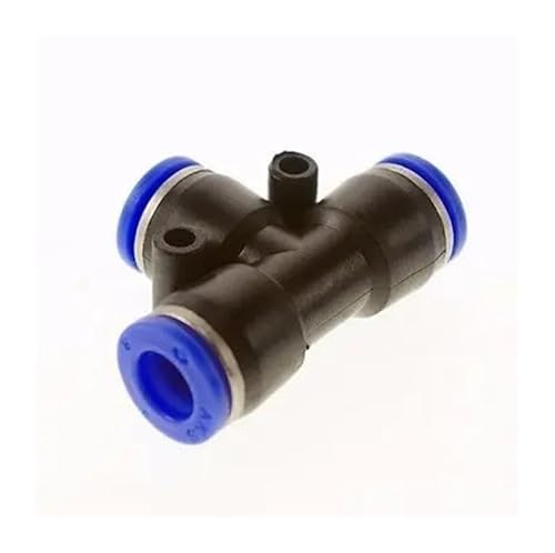 JVNTOPIHW 5pc Pneumatic Tee 3 Way Push In Connector Union Quick Release Air Fitting Plumbing Fit Tube O/D 4mm JVNTOPIHW 5pc Pneumatic Tee 3 Way Push In Connector Union Quick Release Air Fitting Plumbing Fit Tube O/D 4mm von JVNTOPIHW
