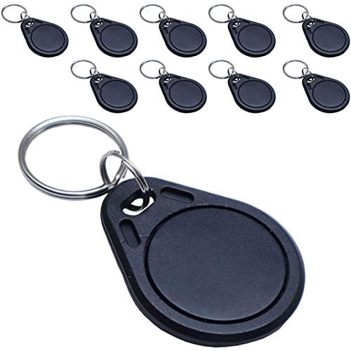RFID-Schlüsselanhänger, NFC-Schlüsselanhänger, NTAG215, Näherungsausweis, NFC-Etikett, 13,56 MHz, Schlüsselkarten, ABS-Material, Zugangskontrolle, geeignet für Türeingang, Zugangskontrolle, 10 Stück RFID-Schlüsselanhänger, NFC-Schlüsselanhänger, NTAG215, Näherungsausweis, NFC-Etikett, 13,56 MHz, Schlüsselkarten, ABS-Material, Zugangskontrolle, geeignet für Türeingang, Zugangskontrolle, 10 Stück von JWFKWNH
