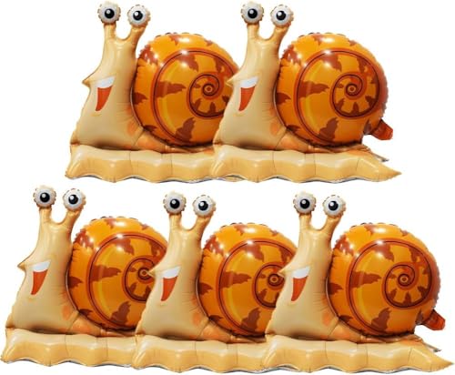 5PCS Schnecken-Ballon-Dekoration, Folienballon-Schnecke, Schnecken Geburtstags Dekorations Ballon-Set, Tier-Themen-Kinder, Mädchen, Geburtstag, Babyparty-Dekoration 5PCS Schnecken-Ballon-Dekoration, Folienballon-Schnecke, Schnecken Geburtstags Dekorations Ballon-Set, Tier-Themen-Kinder, Mädchen, Geburtstag, Babyparty-Dekoration von JWKLYZH