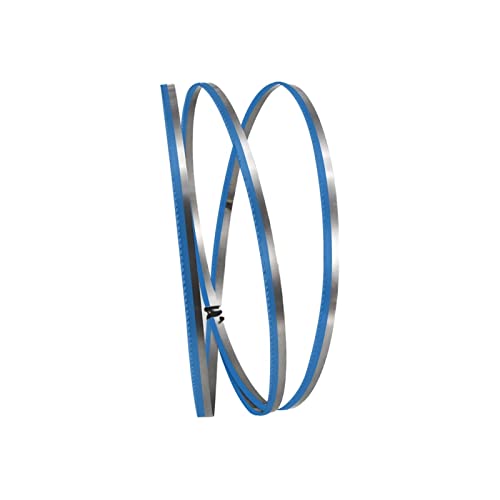1 Stück 58-1/2 Zoll Bandsägeblatt, 1/4 Zoll x 10 TPI scharfe Bandsägeblätter mit hoher Abriebfestigkeit, kompakte Bandsägeblätter 1 Stück 58-1/2 Zoll Bandsägeblatt, 1/4 Zoll x 10 TPI scharfe Bandsägeblätter mit hoher Abriebfestigkeit, kompakte Bandsägeblätter von JWOO