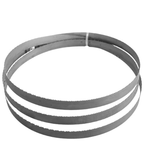2 Stück 56-1/8 Zoll tragbares Bandsägeblatt, 1/2" x 6 TPI hochabriebfestes Bandsägeblatt aus Schnellarbeitsstahl 2 Stück 56-1/8 Zoll tragbares Bandsägeblatt, 1/2" x 6 TPI hochabriebfestes Bandsägeblatt aus Schnellarbeitsstahl von JWOO
