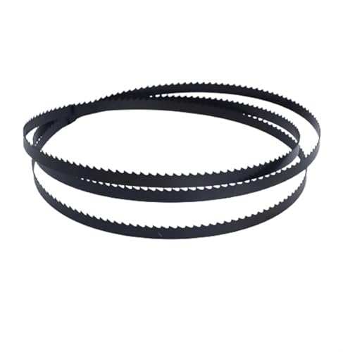 2 Stück 62 Zoll x 1/4 Zoll x 15 TPI SK5 Carbon-Bandsäge, Holzschneidewerkzeuge 9 Zoll, hochfestes Carbon-Bandsägeblatt 2 Stück 62 Zoll x 1/4 Zoll x 15 TPI SK5 Carbon-Bandsäge, Holzschneidewerkzeuge 9 Zoll, hochfestes Carbon-Bandsägeblatt von JWOO