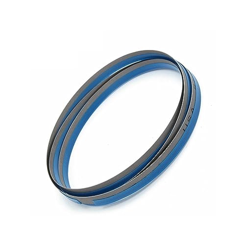 3 Stück 1140 mm M42 Bi-Metall-Bandsägeblätter 1140 x 13 x 0,65 mm (44-7/8 x 1/2 x 0,025 Zoll) 4 6 14 24 TPI for Schneiden von Metallen 44-7/8 Zoll(6T) von JWOO