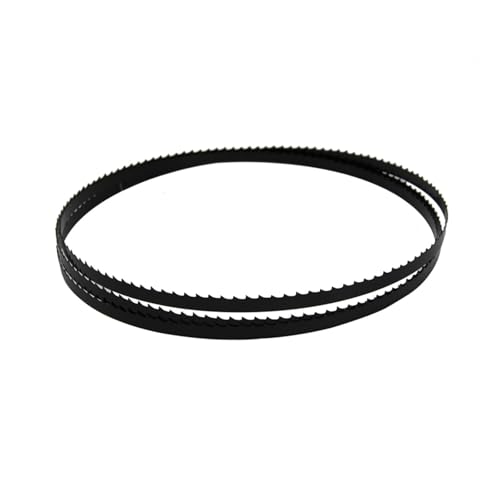 59-1/2 Zoll x 1/4 Zoll x 6TPI Bandsägeblatt, Bandsägeblätter mit hoher Schnittgenauigkeit, Sägeblattband for 9-Zoll-Bandsägen, 1 Stück 59-1/2 Zoll x 1/4 Zoll x 6TPI Bandsägeblatt, Bandsägeblätter mit hoher Schnittgenauigkeit, Sägeblattband for 9-Zoll-Bandsägen, 1 Stück von JWOO