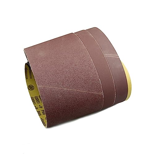 JWOO 1PC Schleifbänder 1220 * 150/100/75/50 mm Holz Weichmetall Schleifen (Color : P800, Size : 1220x100mmx1pcs) von JWOO