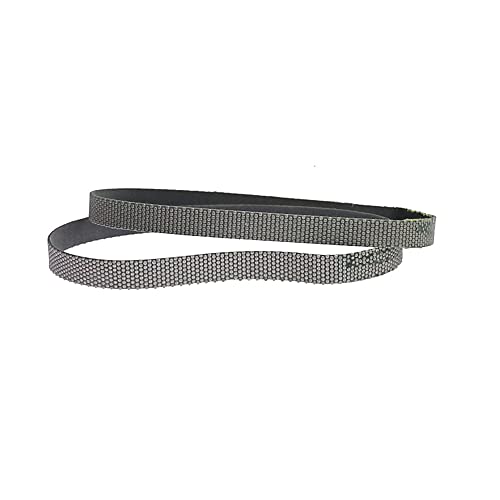 JWOO Diamant-Schleifband, 330 x 10 mm/457 x 13 mm, P60 – P3000, Luftbandschleifer, 1 Stück (Color : Resin P2000, Size : 457x13mm) von JWOO