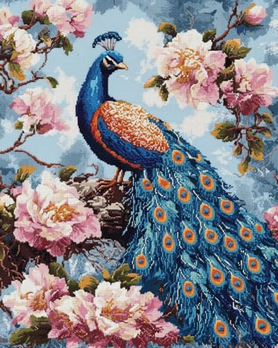 JWPSHIJIE 5D-Diamant-Kunst-Malerei-Set zum Selbermachen,-Pfau auf Ast 40 * 50cm JWPSHIJIE 5D-Diamant-Kunst-Malerei-Set zum Selbermachen,-Pfau auf Ast 40 * 50cm von JWPSHIJIE