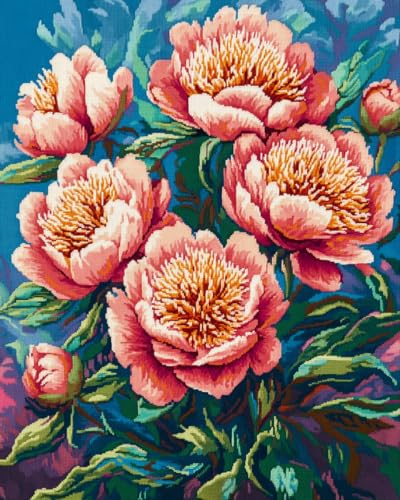 JWPSHIJIE 5D-Diamant-Kunst-Malerei-Set zum Selbermachen,-Schöne Pfingstrosenblüten 40 * 50cm JWPSHIJIE 5D-Diamant-Kunst-Malerei-Set zum Selbermachen,-Schöne Pfingstrosenblüten 40 * 50cm von JWPSHIJIE