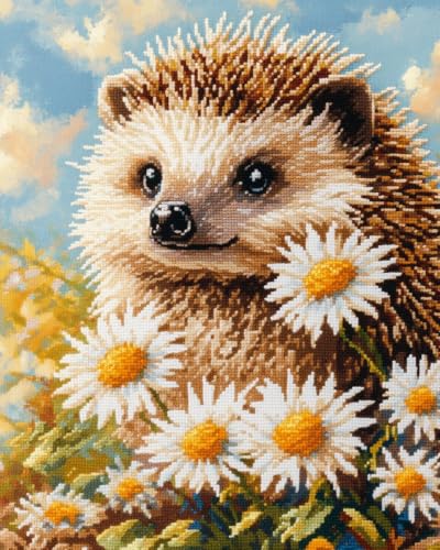 JWPSHIJIE Diamant Malerei Kits,-Igel in den Blumen 40 * 50cm JWPSHIJIE Diamant Malerei Kits,-Igel in den Blumen 40 * 50cm von JWPSHIJIE
