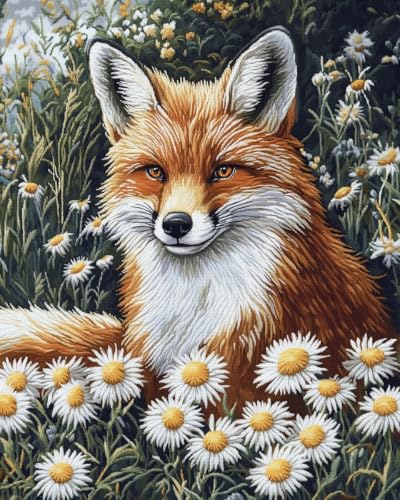 JWPSHIJIE Diamond Painting Erwachsene,-Tiere in den Blumen 40 * 50cm JWPSHIJIE Diamond Painting Erwachsene,-Tiere in den Blumen 40 * 50cm von JWPSHIJIE