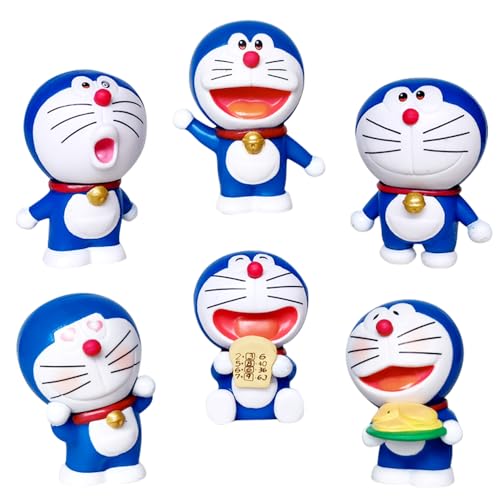 Mini Figuren Set, 6 Stück Cartoon Kuchen Dekoration PVC Figurine Anime Figur Cartoon Figur Tortendeko Cupcake Figuren Dekoration für Kinder Geburtstag Geschenk Party Kuchen Geburtstag Dekoration Mini Figuren Set, 6 Stück Cartoon Kuchen Dekoration PVC Figurine Anime Figur Cartoon Figur Tortendeko Cupcake Figuren Dekoration für Kinder Geburtstag Geschenk Party Kuchen Geburtstag Dekoration von JXBBAAC