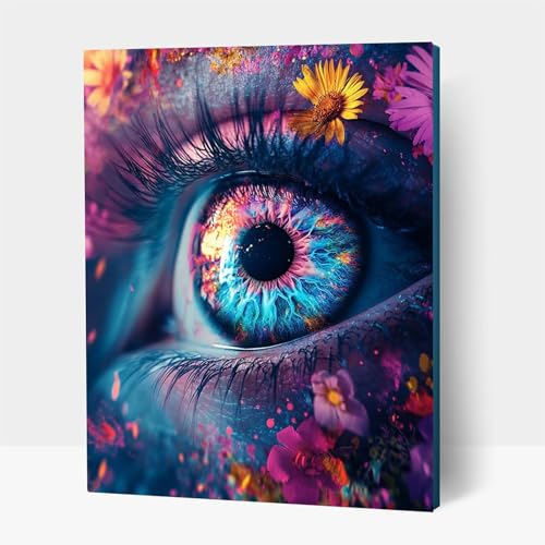 5D Diamond Painting Erwachsene, Diamant Malen Nach Zahlen Blume mit Diamond Painting Zubehör Set Auge, Vollbohrer leinwand Malen, Diamant Cross Stitch Bastelset Erwachsene 30 x 40 cm JXL1-14812 5D Diamond Painting Erwachsene, Diamant Malen Nach Zahlen Blume mit Diamond Painting Zubehör Set Auge, Vollbohrer leinwand Malen, Diamant Cross Stitch Bastelset Erwachsene 30 x 40 cm JXL1-14812 von JXLEULIN