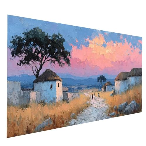 5D Diamond Painting Erwachsene, Diamant Malen Nach Zahlen Dorf mit Diamond Painting Zubehör Set Landschaft Vollbohrer leinwand Malen 90x180CM, Diamant Cross Stitch Bastelset Erwachsene JXL-9258 5D Diamond Painting Erwachsene, Diamant Malen Nach Zahlen Dorf mit Diamond Painting Zubehör Set Landschaft Vollbohrer leinwand Malen 90x180CM, Diamant Cross Stitch Bastelset Erwachsene JXL-9258 von JXLEULIN