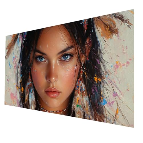 5D Diamond Painting Erwachsene, Diamant Malen Nach Zahlen Frau mit Diamond Painting Zubehör Set Landschaft, Vollbohrer leinwand Malen 70 x 140 cm, Diamant Cross Stitch Bastelset Erwachsene JXL-2347 5D Diamond Painting Erwachsene, Diamant Malen Nach Zahlen Frau mit Diamond Painting Zubehör Set Landschaft, Vollbohrer leinwand Malen 70 x 140 cm, Diamant Cross Stitch Bastelset Erwachsene JXL-2347 von JXLEULIN