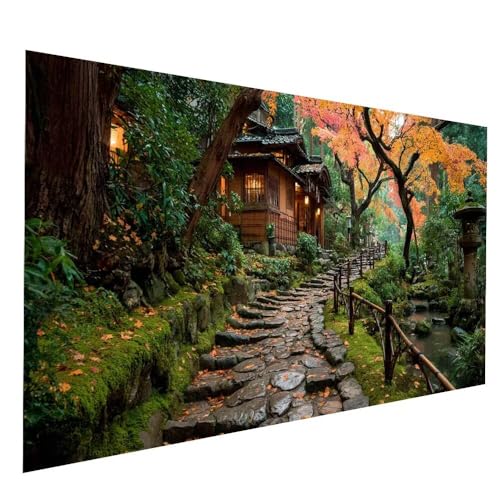 5D Diamond Painting Erwachsene, Diamant Malen Nach Zahlen Japan mit Diamond Painting Zubehör Set Landschaft Vollbohrer leinwand Malen 70x140cm, Diamant Cross Stitch Bastelset Erwachsene JXL-9136 5D Diamond Painting Erwachsene, Diamant Malen Nach Zahlen Japan mit Diamond Painting Zubehör Set Landschaft Vollbohrer leinwand Malen 70x140cm, Diamant Cross Stitch Bastelset Erwachsene JXL-9136 von JXLEULIN