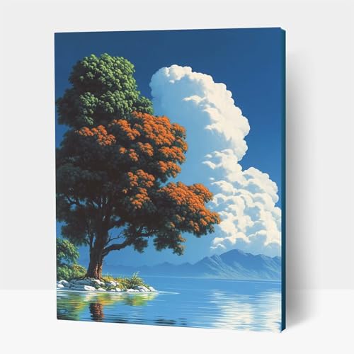 5D Diamond Painting Erwachsene, Diamant Malen Nach Zahlen Landschaft mit Diamond Painting Zubehör Set Baum, Vollbohrer leinwand Malen, Diamant Cross Stitch Bastelset Erwachsene 30x40 cm JXL1-14922 5D Diamond Painting Erwachsene, Diamant Malen Nach Zahlen Landschaft mit Diamond Painting Zubehör Set Baum, Vollbohrer leinwand Malen, Diamant Cross Stitch Bastelset Erwachsene 30x40 cm JXL1-14922 von JXLEULIN