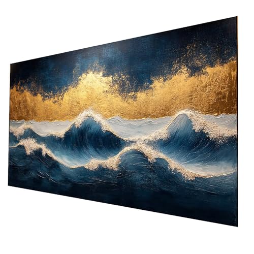 5D Diamond Painting Erwachsene, Diamant Malen Nach Zahlen Meereswellen mit Diamond Painting Zubehör Set Abstrakt, Vollbohrer leinwand Malen 70x140CM, Diamant Cross Stitch Bastelset Erwachsene JXL-1807 5D Diamond Painting Erwachsene, Diamant Malen Nach Zahlen Meereswellen mit Diamond Painting Zubehör Set Abstrakt, Vollbohrer leinwand Malen 70x140CM, Diamant Cross Stitch Bastelset Erwachsene JXL-1807 von JXLEULIN
