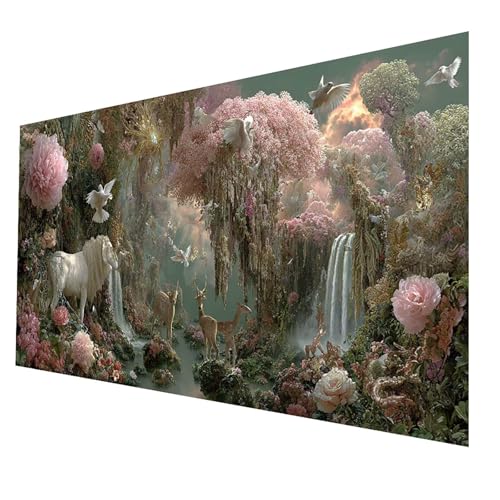 5D Diamond Painting Erwachsene, Diamant Malen Nach Zahlen Tier mit Diamond Painting Zubehör Set Abstrakt, Vollbohrer leinwand Malen 100 x 200 CM, Diamant Cross Stitch Bastelset Erwachsene JXL-2150 5D Diamond Painting Erwachsene, Diamant Malen Nach Zahlen Tier mit Diamond Painting Zubehör Set Abstrakt, Vollbohrer leinwand Malen 100 x 200 CM, Diamant Cross Stitch Bastelset Erwachsene JXL-2150 von JXLEULIN
