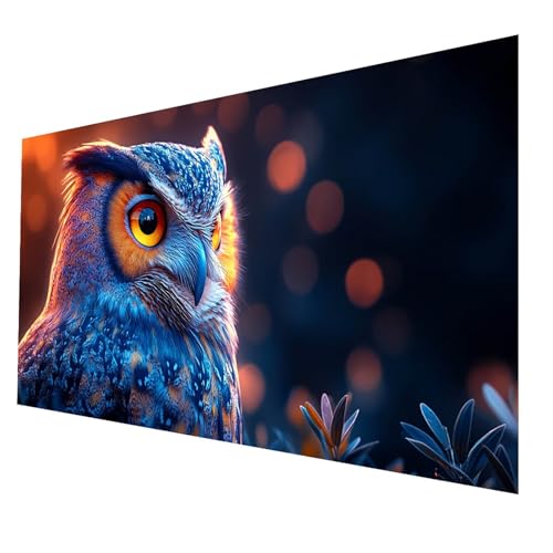 5D Diamond Painting Erwachsene, Diamant Malen Nach Zahlen Tier mit Diamond Painting Zubehör Set Eule, Vollbohrer leinwand Malen 40x80cm, Diamant Cross Stitch Bastelset Erwachsene, Zimmer Deko JXL-6404 5D Diamond Painting Erwachsene, Diamant Malen Nach Zahlen Tier mit Diamond Painting Zubehör Set Eule, Vollbohrer leinwand Malen 40x80cm, Diamant Cross Stitch Bastelset Erwachsene, Zimmer Deko JXL-6404 von JXLEULIN