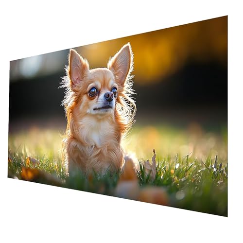5D Diamond Painting Erwachsene, Diamant Malen Nach Zahlen Tier mit Diamond Painting Zubehör Set Hund, Vollbohrer leinwand Malen 35x70cm, Diamant Cross Stitch Bastelset Erwachsene, Zimmer Deko JXL-7523 5D Diamond Painting Erwachsene, Diamant Malen Nach Zahlen Tier mit Diamond Painting Zubehör Set Hund, Vollbohrer leinwand Malen 35x70cm, Diamant Cross Stitch Bastelset Erwachsene, Zimmer Deko JXL-7523 von JXLEULIN