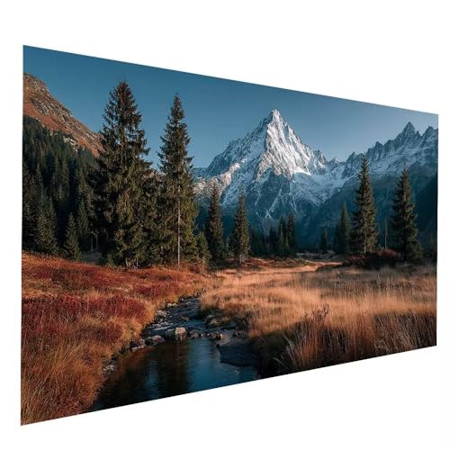 Diamond Painting Erwachsene, Diamant Malen Nach Zahlen Berg mit Diamond Painting Zubehör Set Baum Vollbohrer leinwand Malen 50 x 100 CM, Diamant Cross Stitch Bastelset Erwachsene, Geschenke JXL-9274 Diamond Painting Erwachsene, Diamant Malen Nach Zahlen Berg mit Diamond Painting Zubehör Set Baum Vollbohrer leinwand Malen 50 x 100 CM, Diamant Cross Stitch Bastelset Erwachsene, Geschenke JXL-9274 von JXLEULIN