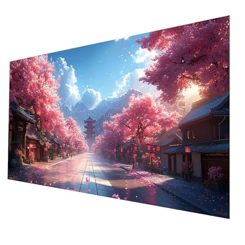 Diamond Painting Erwachsene, Diamant Malen Nach Zahlen Japan mit Diamond Painting Zubehör Set Straßenansicht, Vollbohrer leinwand Malen 100 x 200 CM, Diamant Cross Stitch Bastelset Erwachsene JXL-1990 Diamond Painting Erwachsene, Diamant Malen Nach Zahlen Japan mit Diamond Painting Zubehör Set Straßenansicht, Vollbohrer leinwand Malen 100 x 200 CM, Diamant Cross Stitch Bastelset Erwachsene JXL-1990 von JXLEULIN