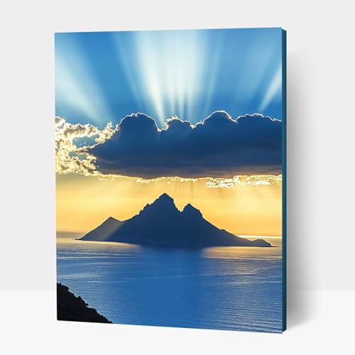 Diamond Painting Erwachsene, Diamant Malen Nach Zahlen Landschaft mit Diamond Painting Zubehör Set Kleine Insel, Vollbohrer leinwand Malen, Diamant Cross Stitch Bastelset Erwachsene 35x50cm JXL1-14613 Diamond Painting Erwachsene, Diamant Malen Nach Zahlen Landschaft mit Diamond Painting Zubehör Set Kleine Insel, Vollbohrer leinwand Malen, Diamant Cross Stitch Bastelset Erwachsene 35x50cm JXL1-14613 von JXLEULIN