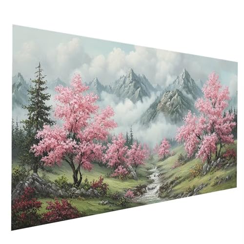 Diamond Painting Kinder Berg Diamond Painting 70x140 CM, DIY Crystal art Cross Stickerei Basteln Erwachsene Landschaft, 5D Diamant Malen Nach Zahlen Erwachsene, Deko Wohnzimmer Geschenke JXL-9926 Diamond Painting Kinder Berg Diamond Painting 70x140 CM, DIY Crystal art Cross Stickerei Basteln Erwachsene Landschaft, 5D Diamant Malen Nach Zahlen Erwachsene, Deko Wohnzimmer Geschenke JXL-9926 von JXLEULIN