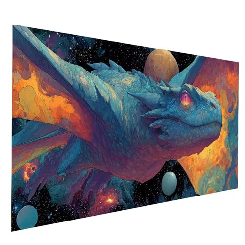 Diamond Painting Kinder Drachen Diamond Painting 50 x 100cm, DIY Crystal art Cross Stickerei Basteln Erwachsene Universum, 5D Diamant Malen Nach Zahlen Erwachsene, Deko Wohnzimmer Geschenke JXL-9304 Diamond Painting Kinder Drachen Diamond Painting 50 x 100cm, DIY Crystal art Cross Stickerei Basteln Erwachsene Universum, 5D Diamant Malen Nach Zahlen Erwachsene, Deko Wohnzimmer Geschenke JXL-9304 von JXLEULIN