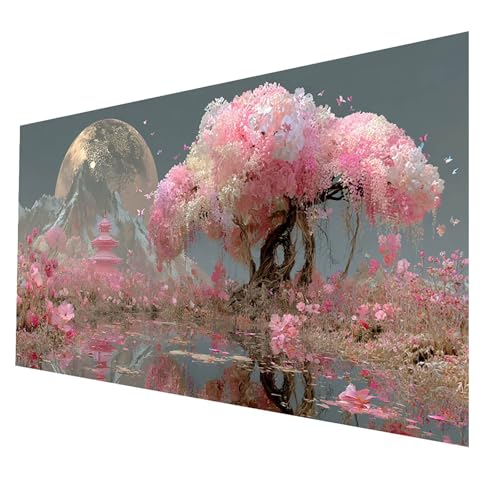 Diamond Painting kinder Abstrakt Diamond Painting 70x140 CM, DIY Crystal art Cross Stickerei Basteln Erwachsene Landschaft, 5D Diamant Malen Nach Zahlen Erwachsene, Geschenke für Frauen JXL-4877 von JXLEULIN