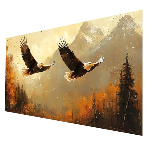 Diamond Painting kinder Adler Diamond Painting 50 x 100CM, DIY Crystal art Cross Stickerei Basteln Erwachsene Landschaft, 5D Diamant Malen Nach Zahlen Erwachsene, Geschenke für Frauen JXL-1815 Diamond Painting kinder Adler Diamond Painting 50 x 100CM, DIY Crystal art Cross Stickerei Basteln Erwachsene Landschaft, 5D Diamant Malen Nach Zahlen Erwachsene, Geschenke für Frauen JXL-1815 von JXLEULIN